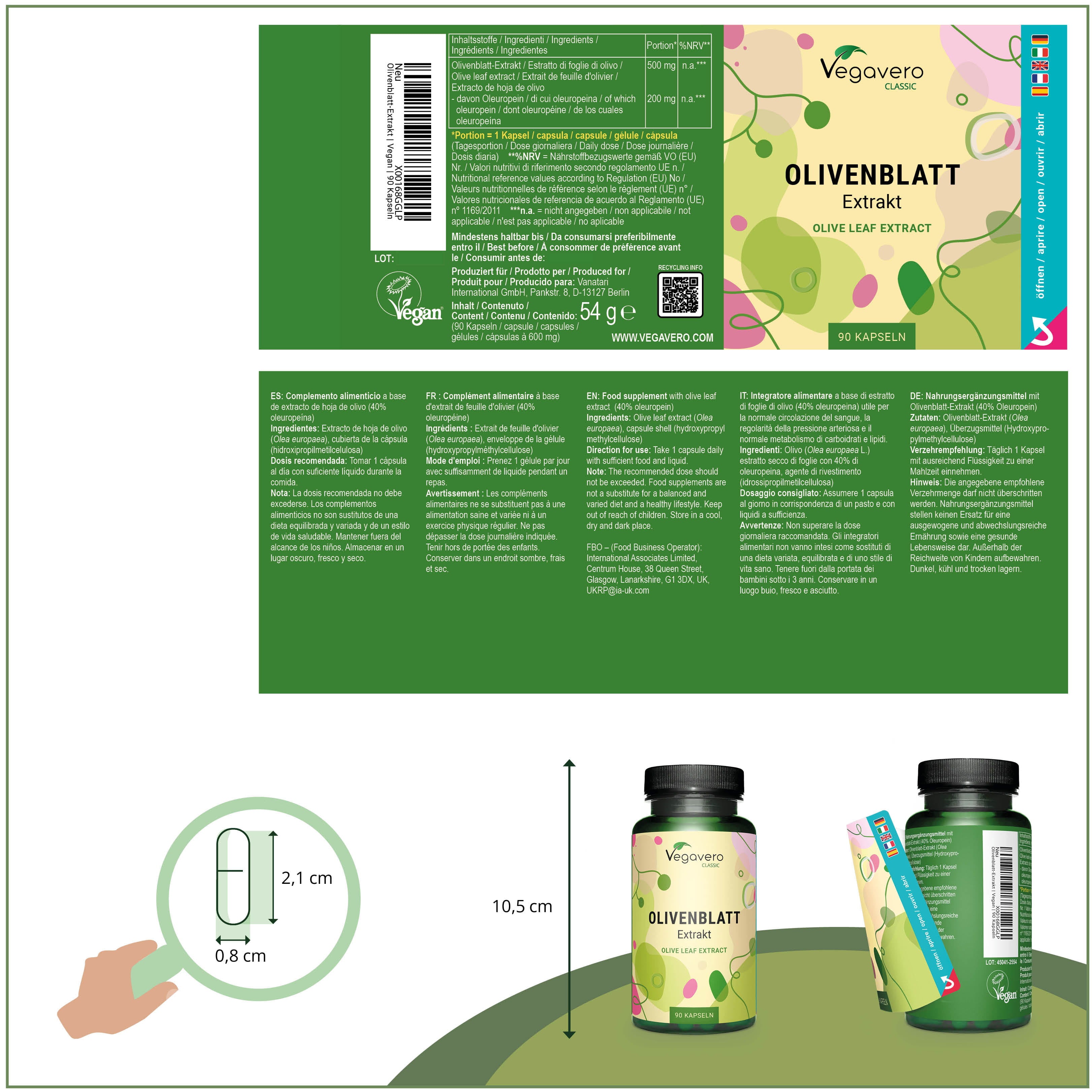 Foglia di Olivo Estratto Capsule