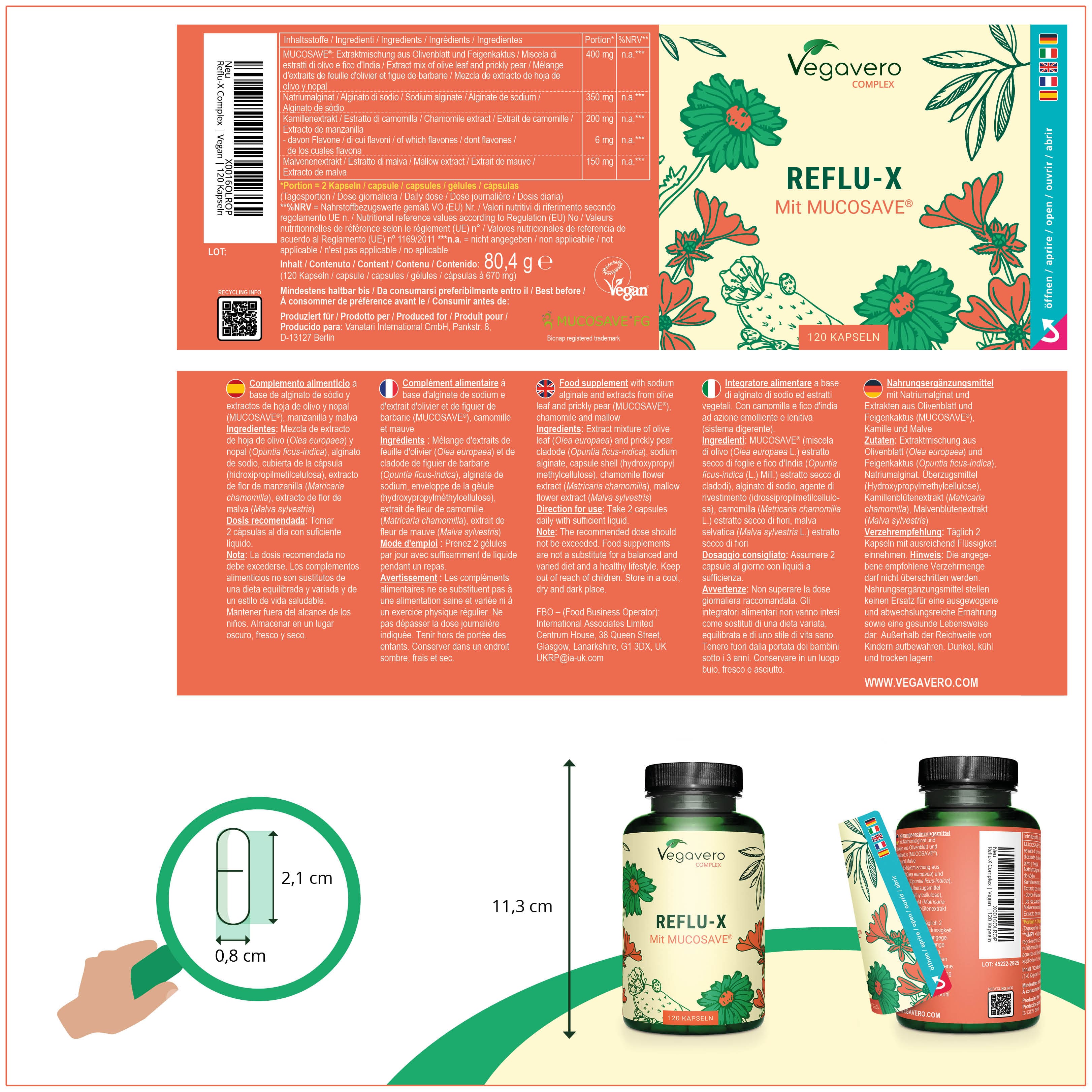 Reflu-X Complex Capsule