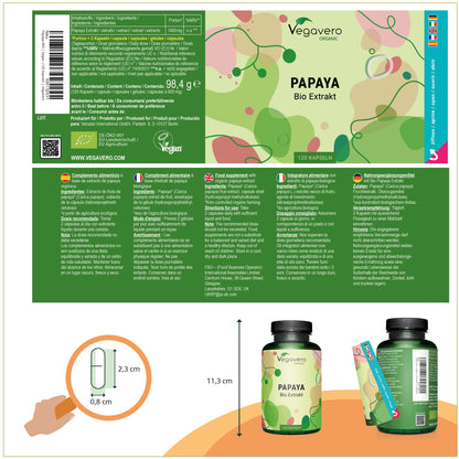 Estratto di Papaya Capsule Bio
