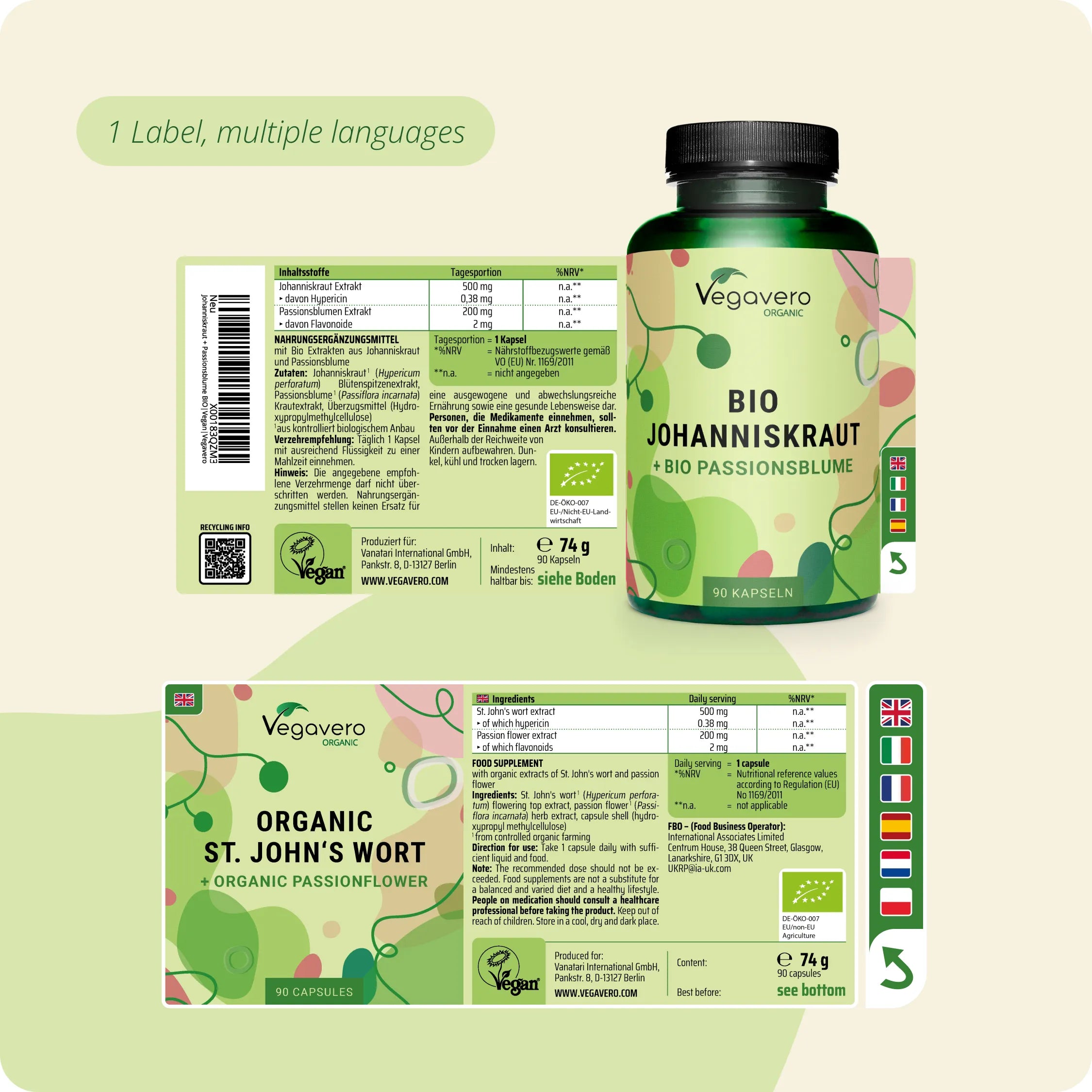 Iperico + Passiflora Capsule Bio