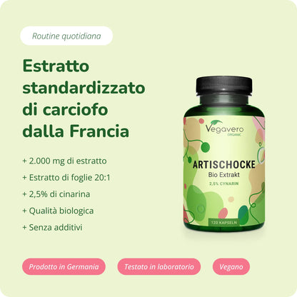 Carciofo Estratto Capsule Bio