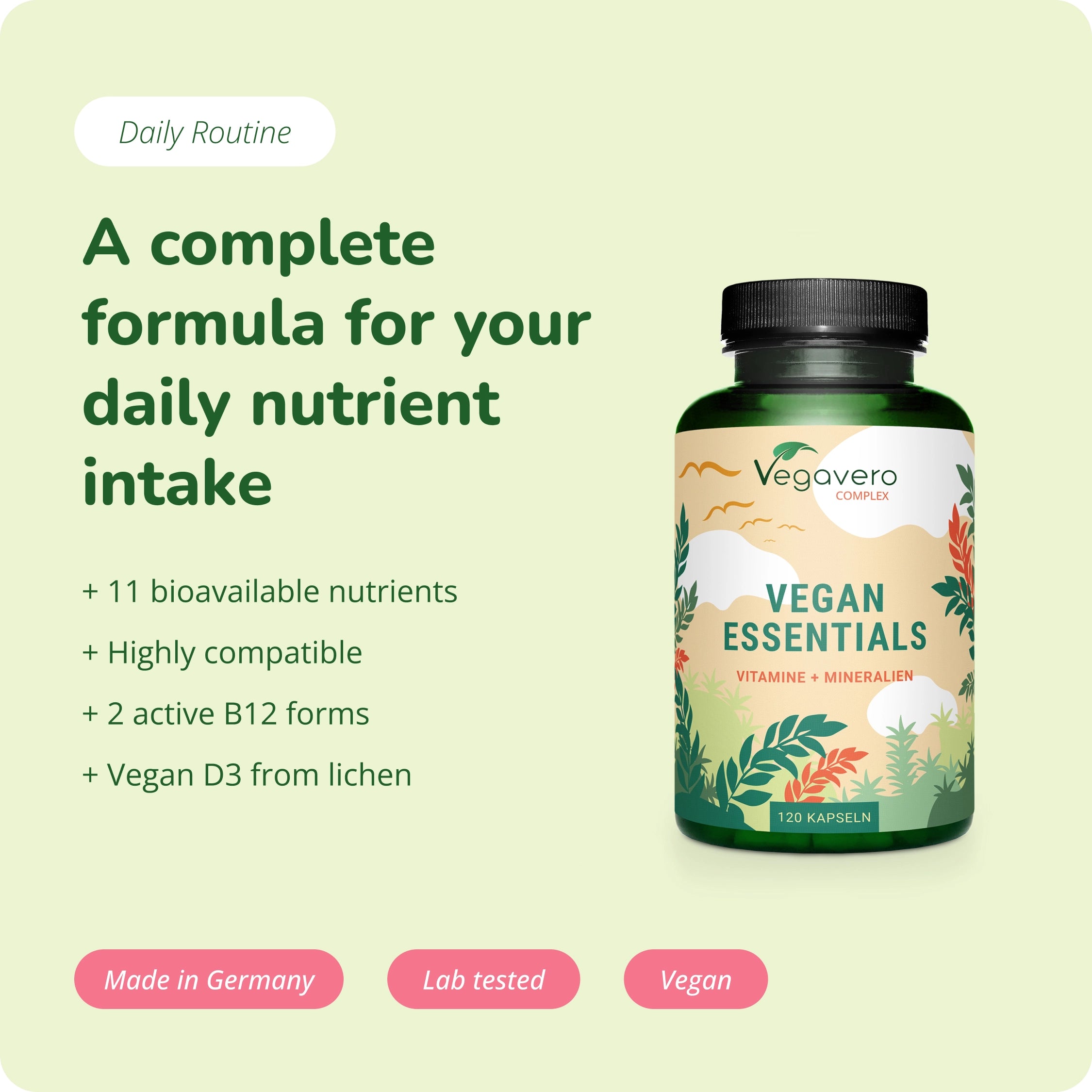 Vegan Essentials Complex Capsule