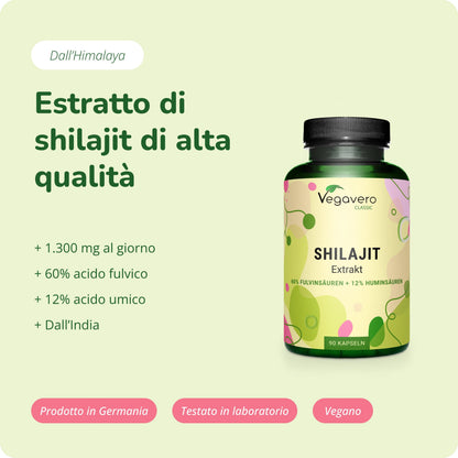 Shilajit Estratto Capsule