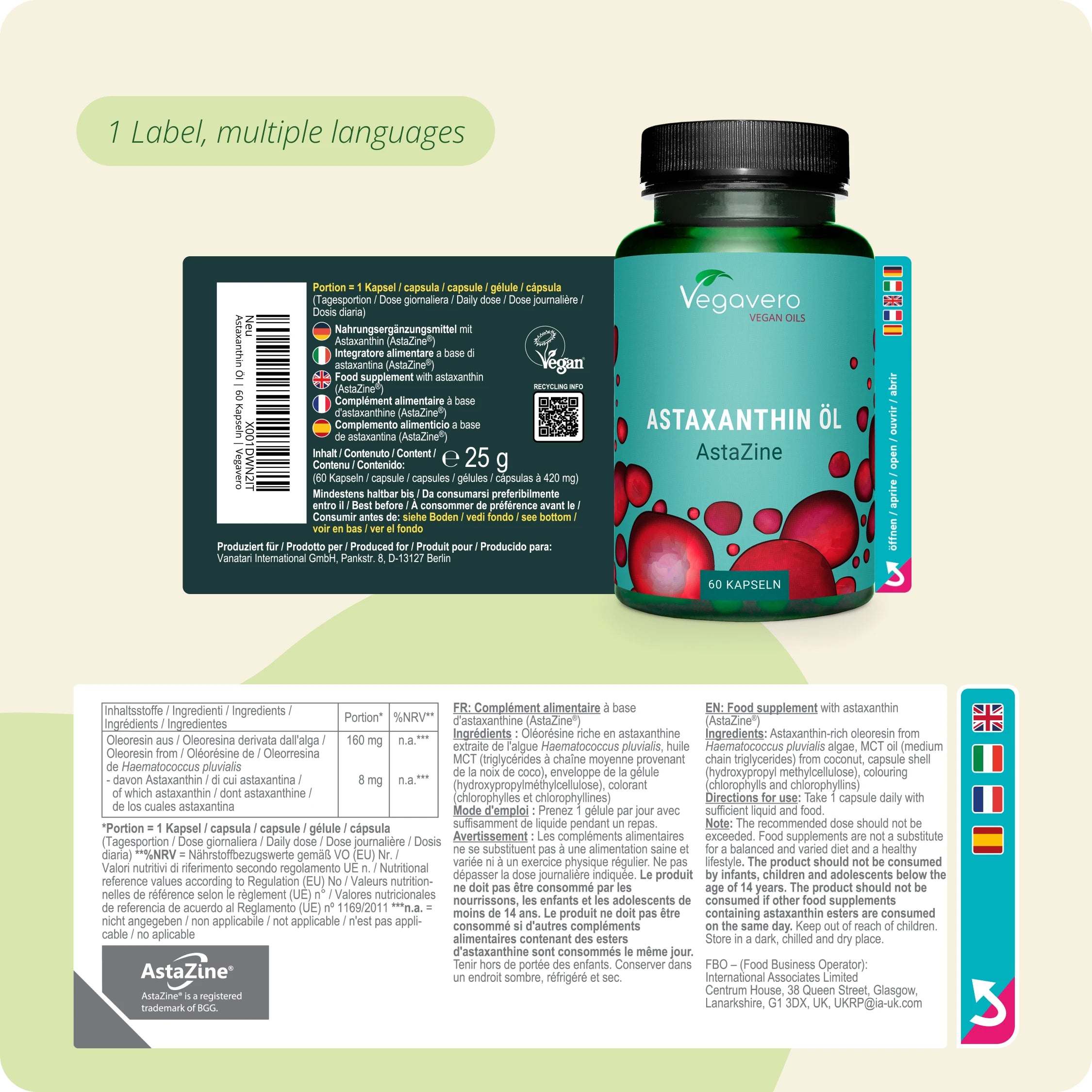 Astaxantina Olio Capsule
