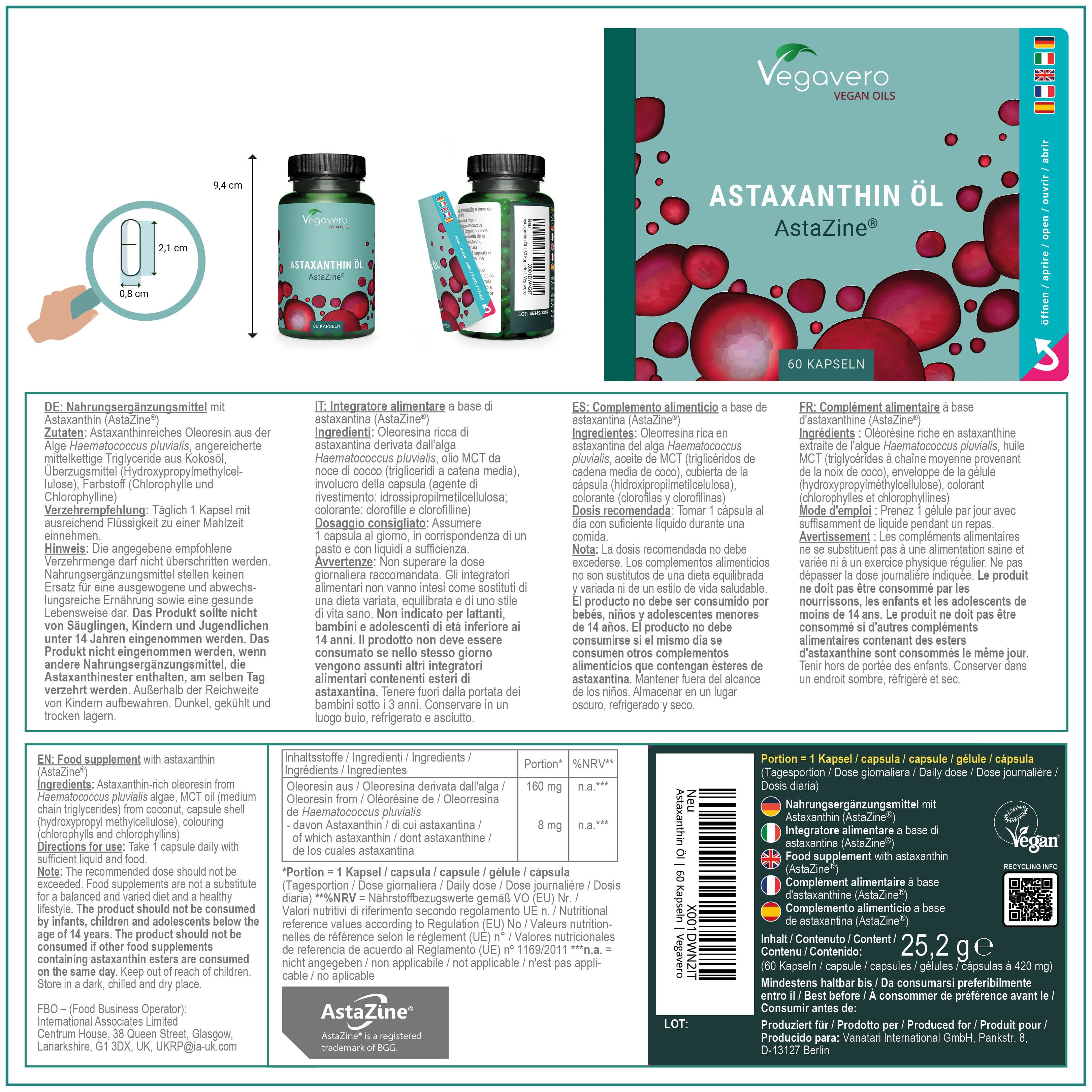 Astaxantina Olio Capsule