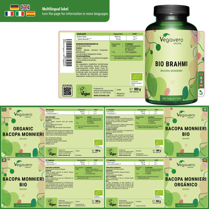 Brahmi Compresse Bio