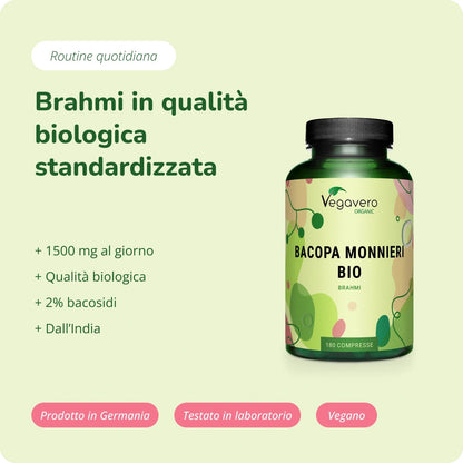 Brahmi Compresse Bio