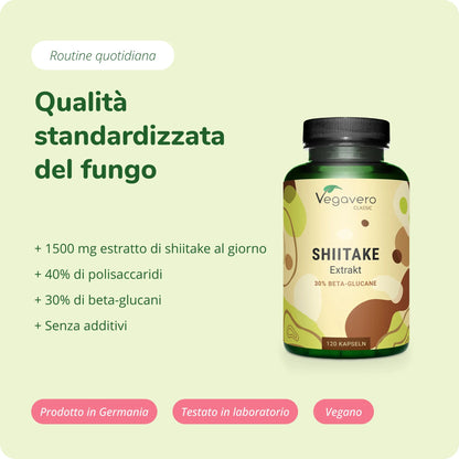 Shiitake Estratto Capsule