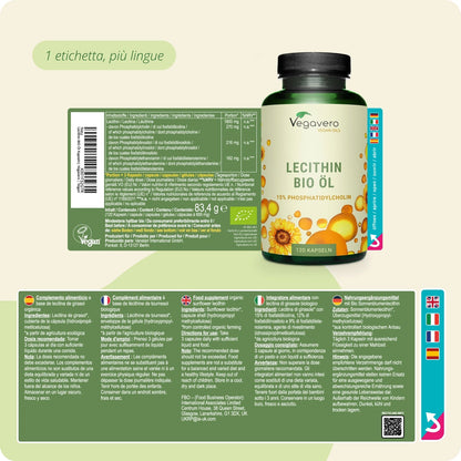 Lecitina Olio Capsule Bio