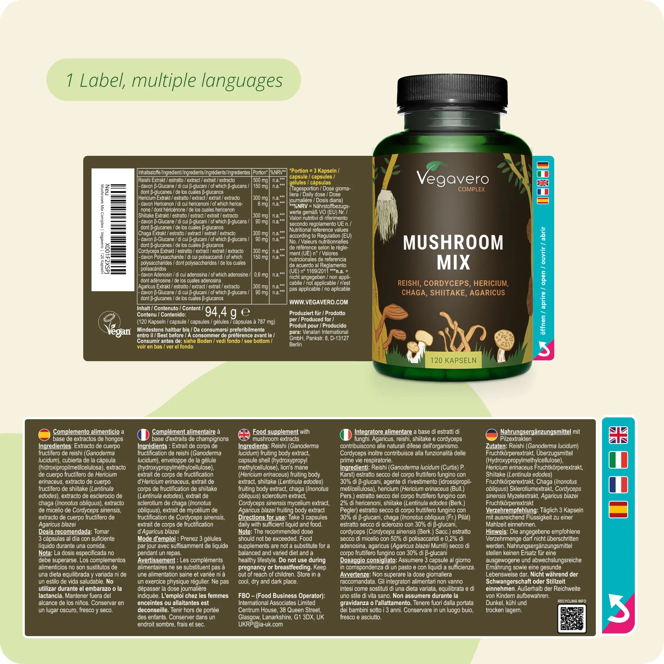 Mushroom Mix Complex Capsule