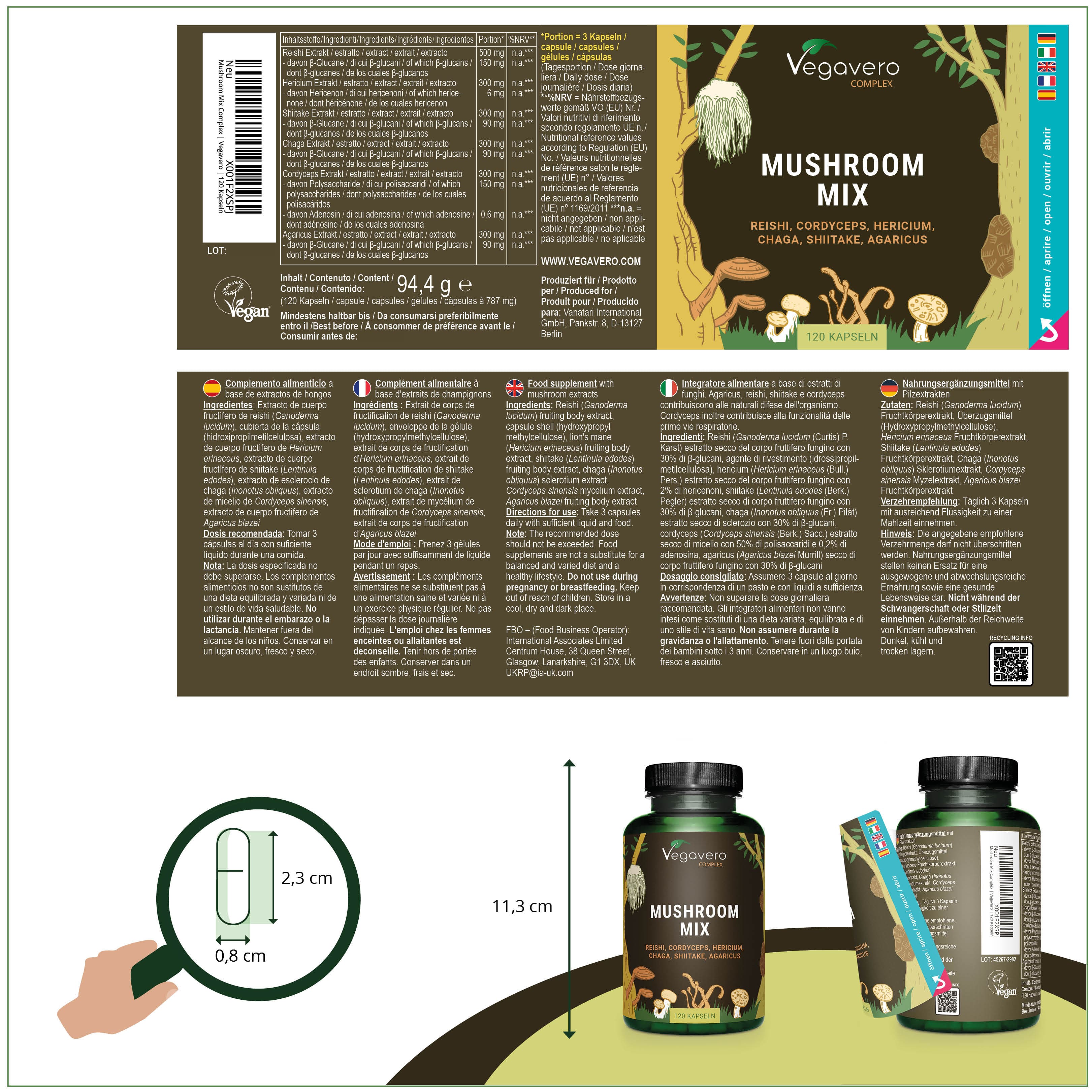 Mushroom Mix Complex Capsule