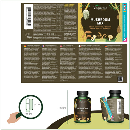 Mushroom Mix Complex Capsule