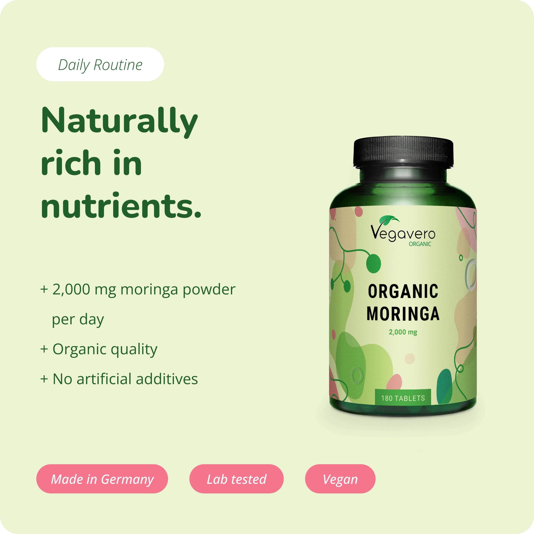 Moringa Oleifera Compresse Bio