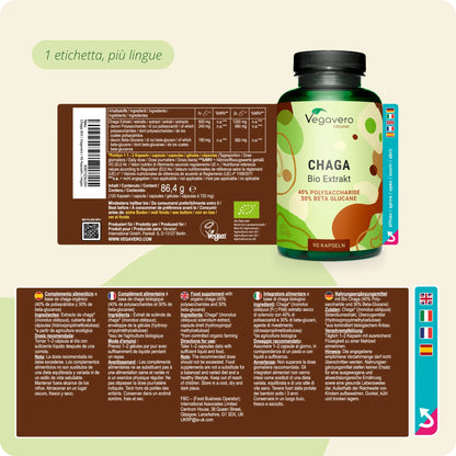 Chaga Estratto Capsule Bio