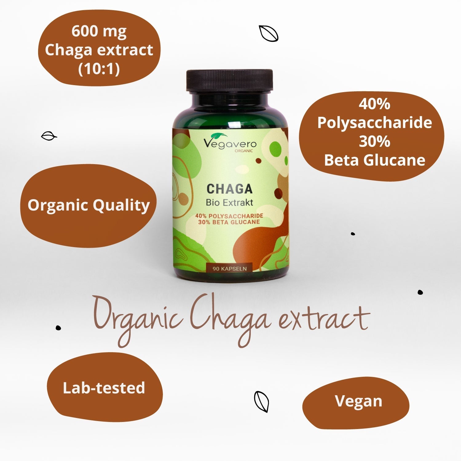 Chaga Estratto Capsule Bio