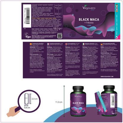 Maca Nera + Tribulus Capsule