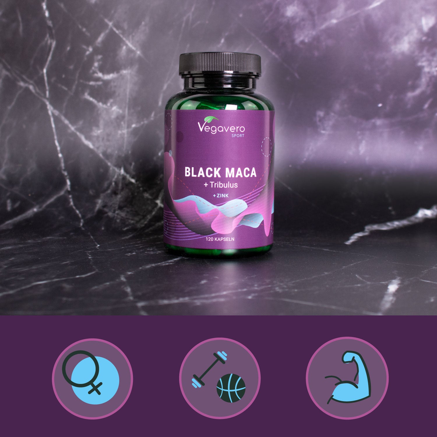 Maca Nera + Tribulus Capsule