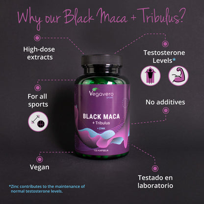 Maca Nera + Tribulus Capsule