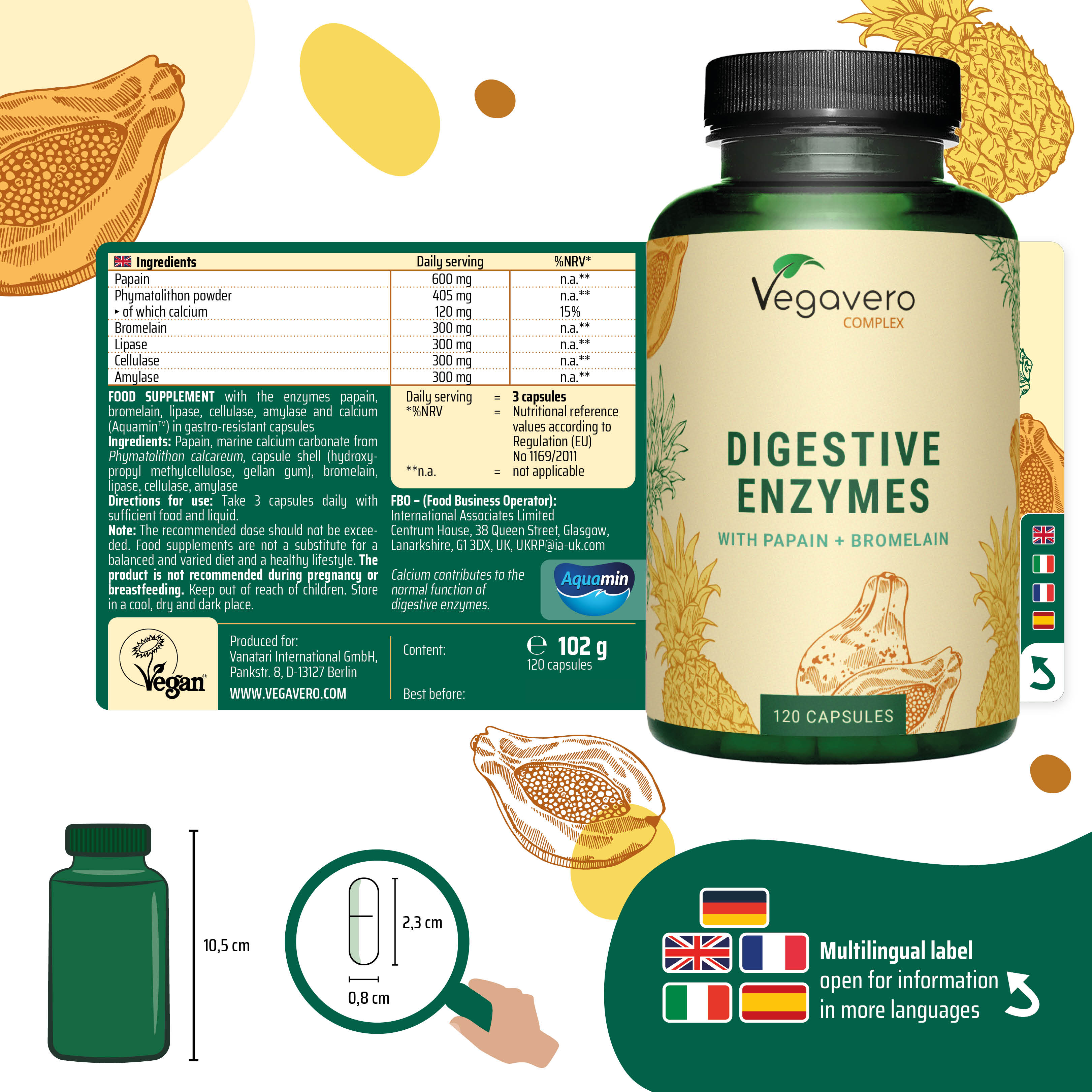 Enzimi Digestivi Complex Capsule