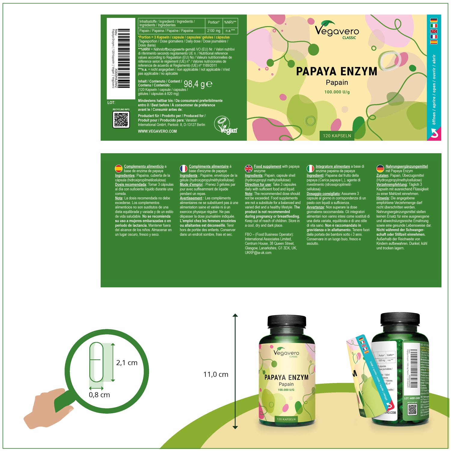 Papaya Enzimi Capsule