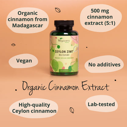 Cannella di Ceylon Estratto Capsule Bio
