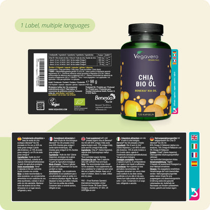 Olio di Semi di Chia Capsule Bio