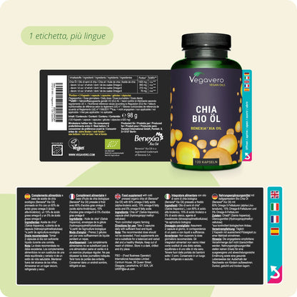 Olio di Semi di Chia Capsule Bio