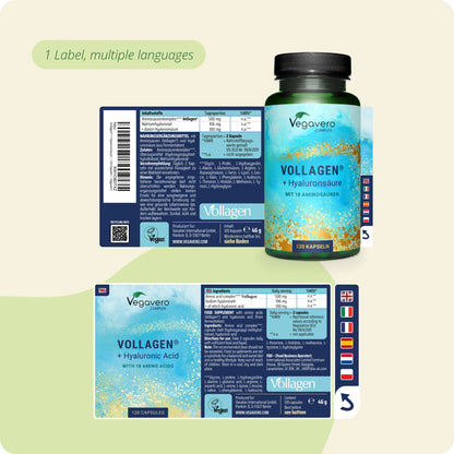 Vollagen + Acido Ialuronico Complex Capsule