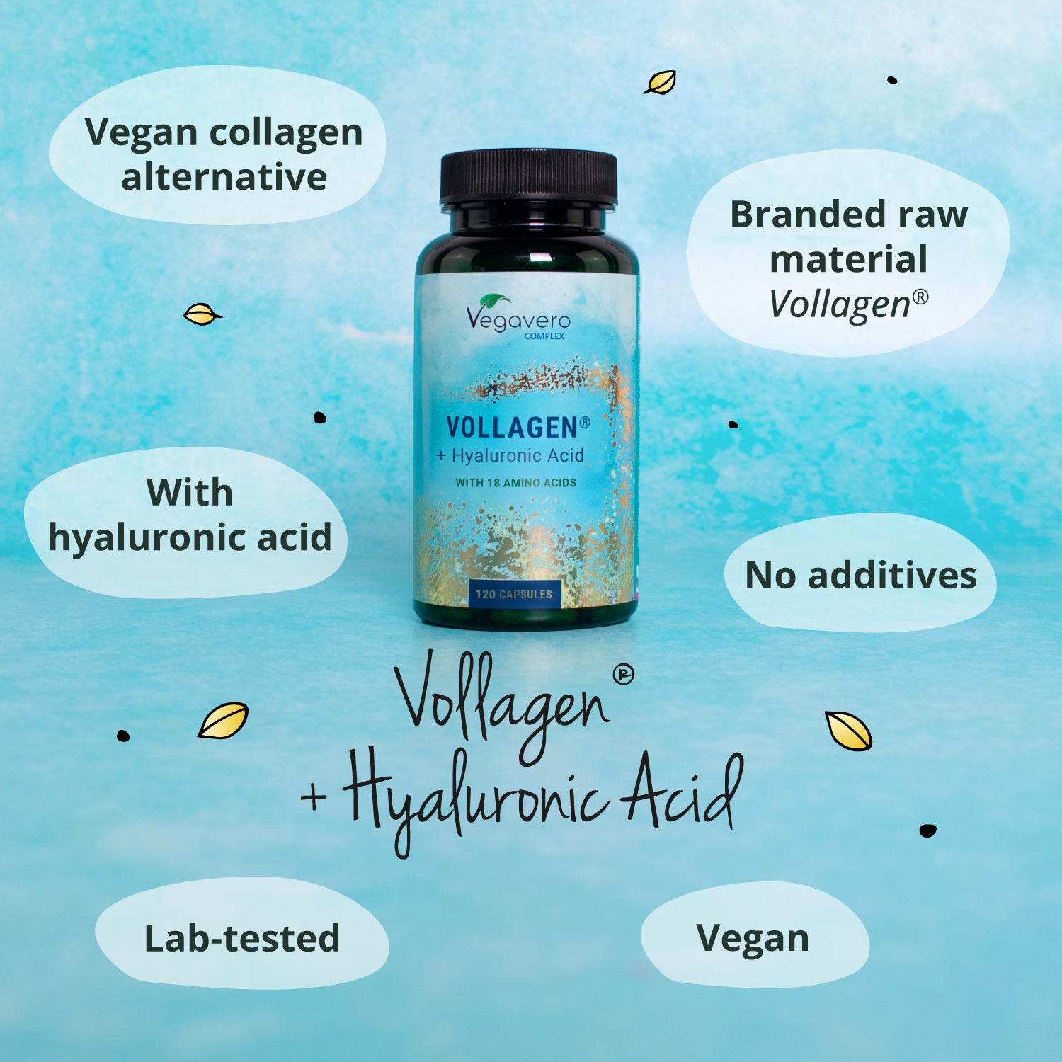 Vollagen + Acido Ialuronico Complex Capsule