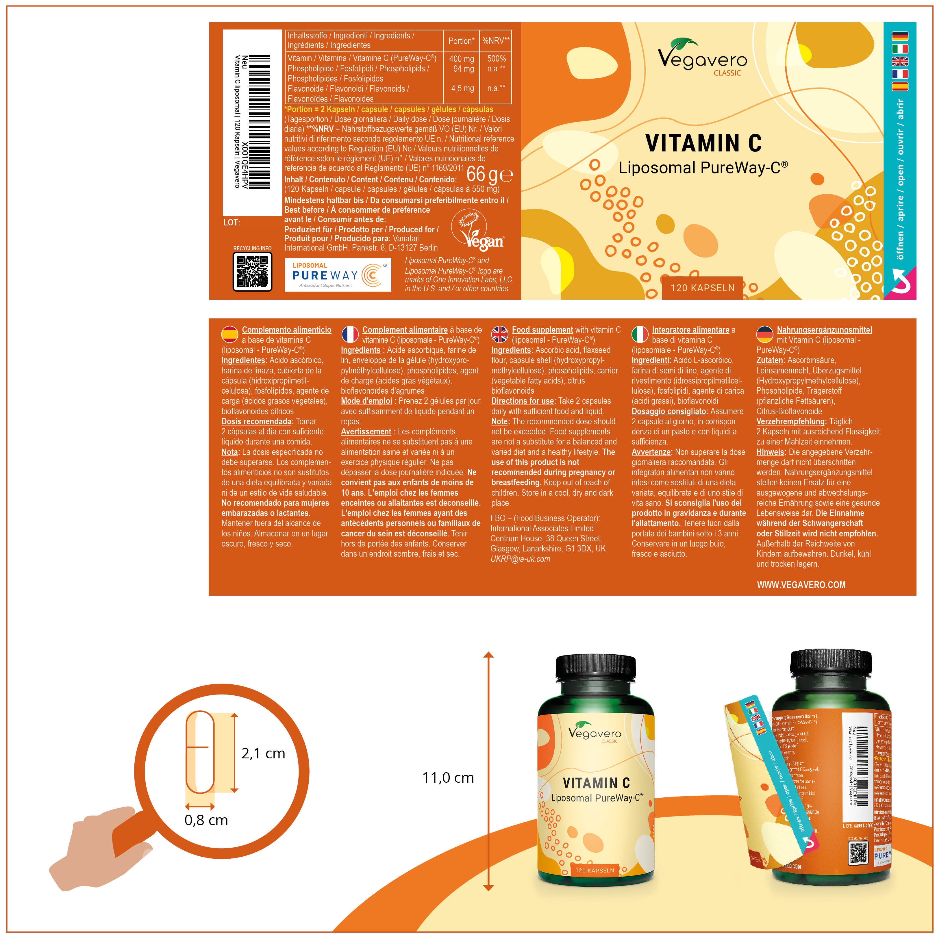 Vitamina C Liposomale Capsule