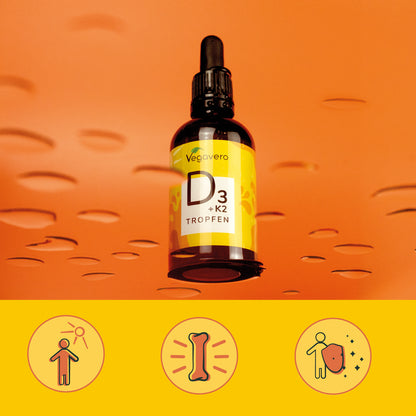 Vitamina D3 + K2 in Gocce