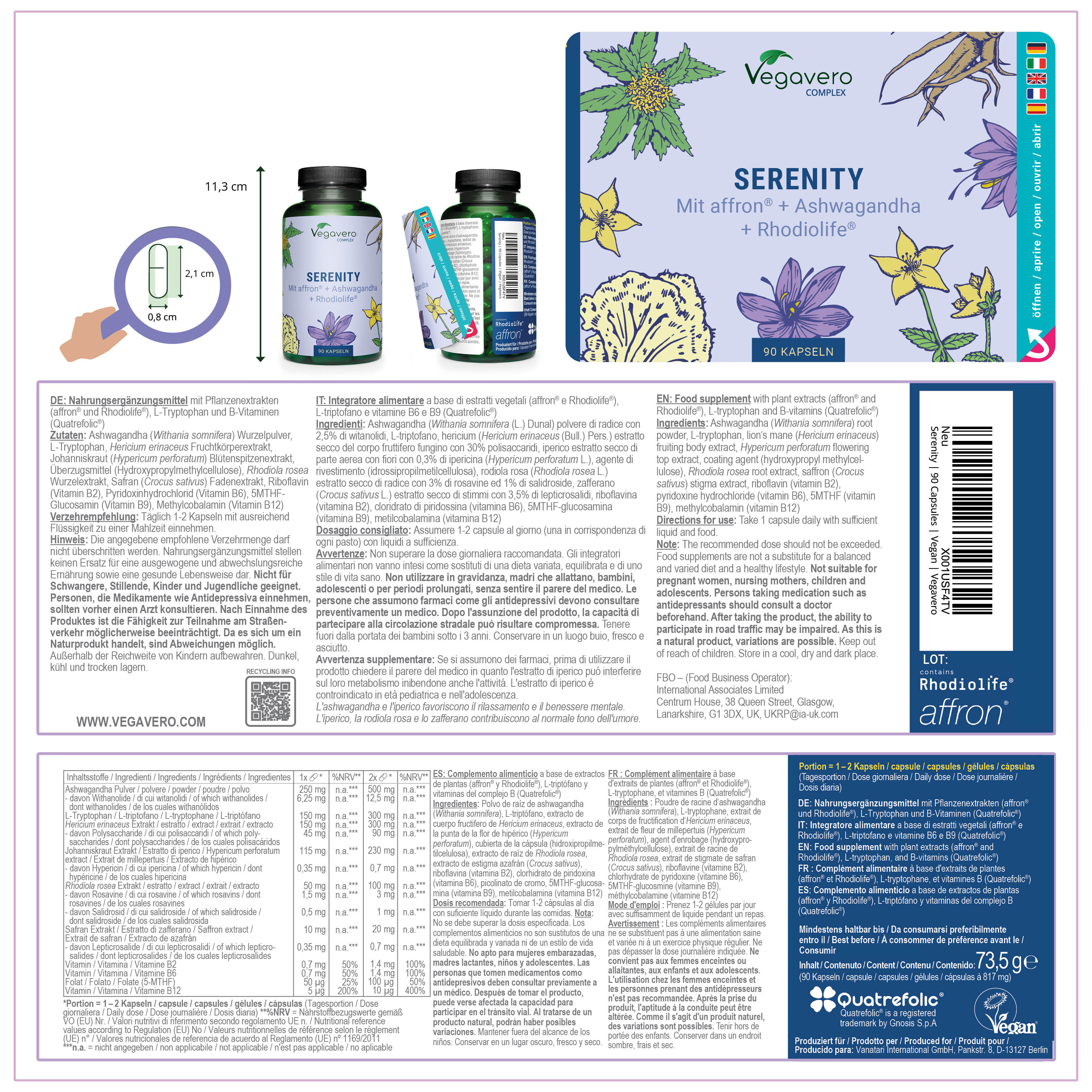 Serenity Complex Capsule