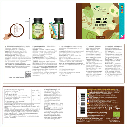 Cordyceps Sinensis Estratto Capsule Bio