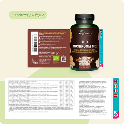 Mushroom Complex Capsule Bio