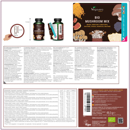 Mushroom Complex Capsule Bio