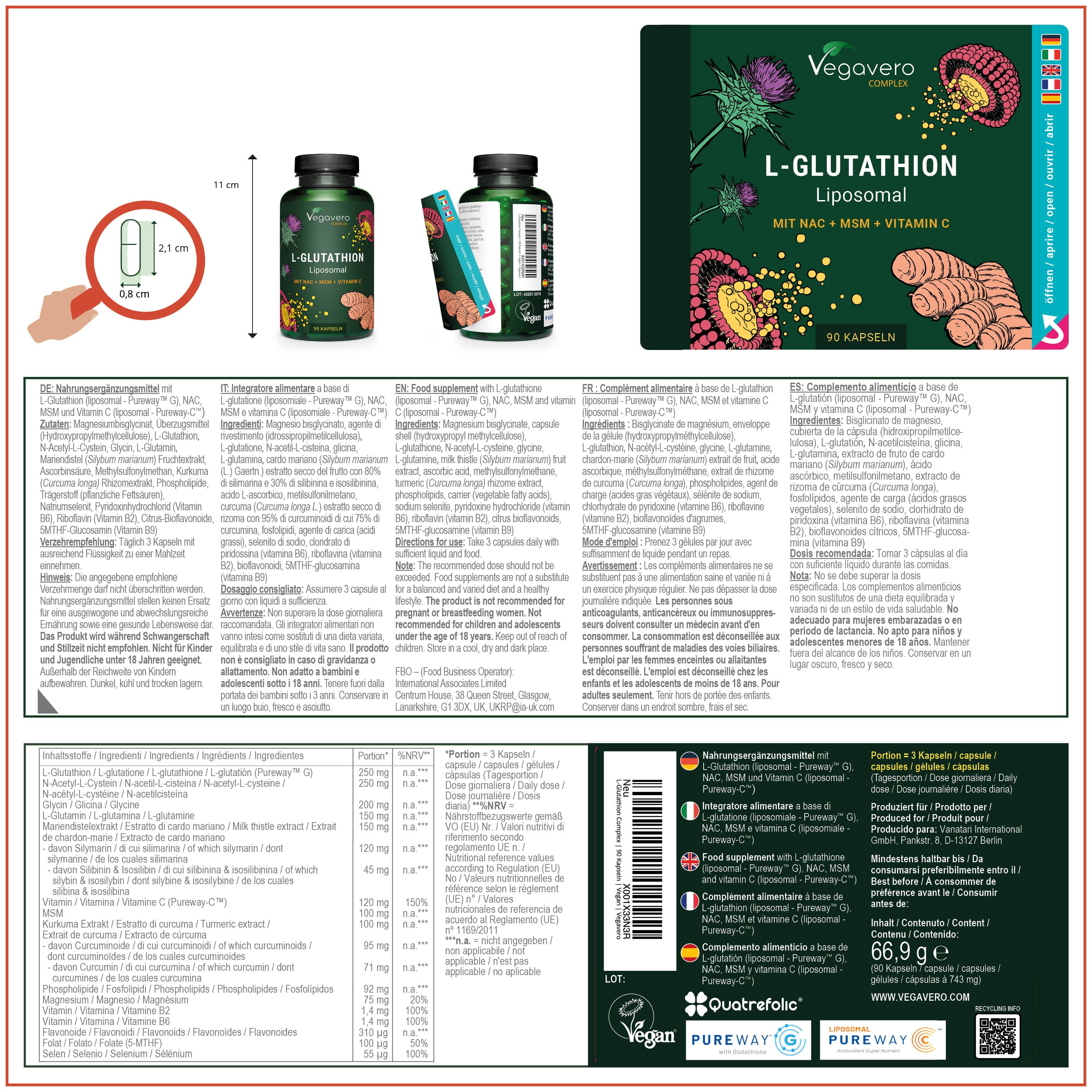 L-Glutatione Complex Capsule