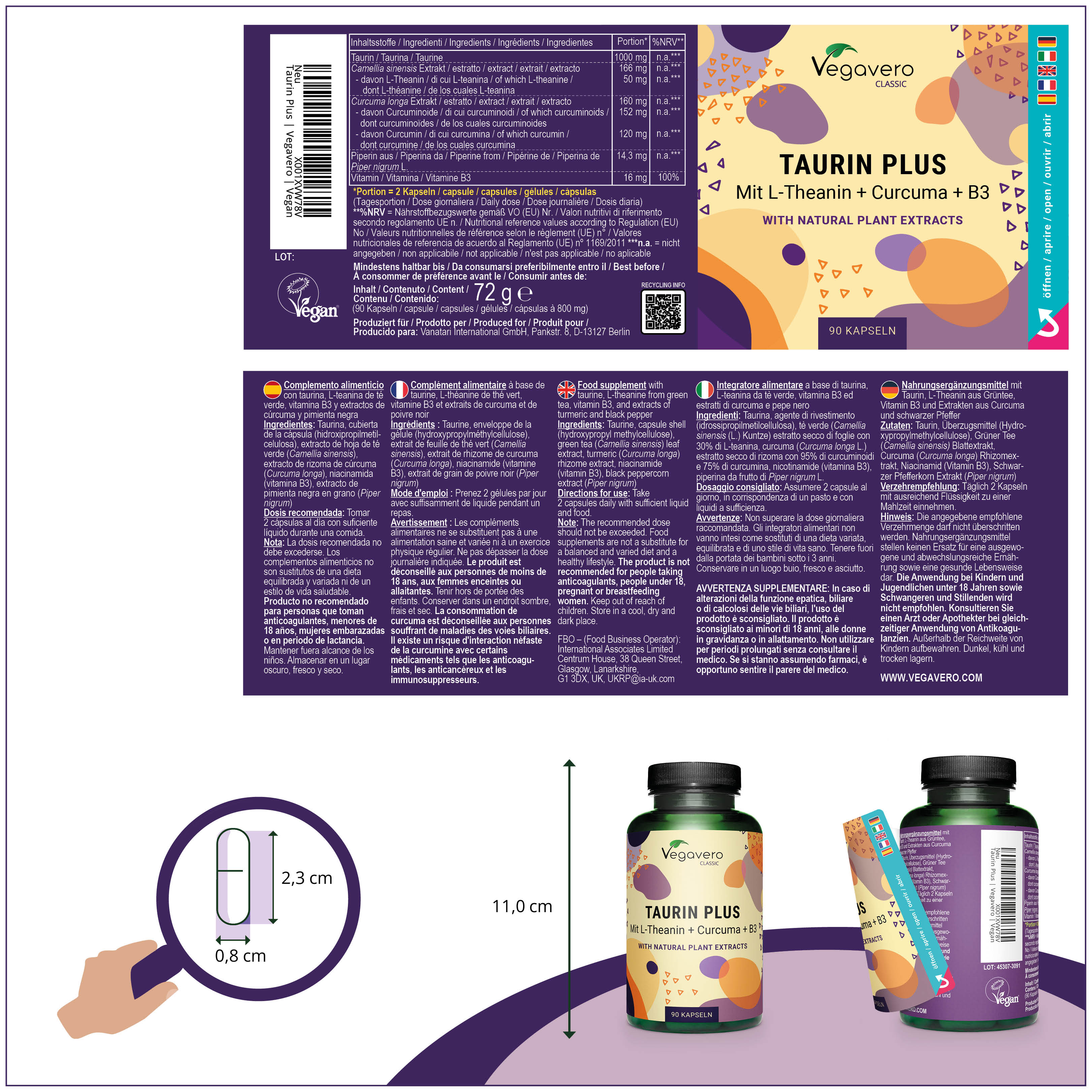 Taurina Plus Capsule