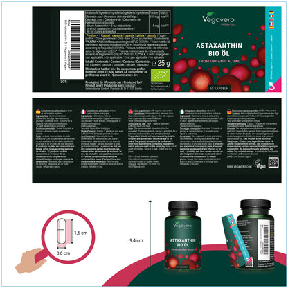 Astaxantina Olio Capsule Bio