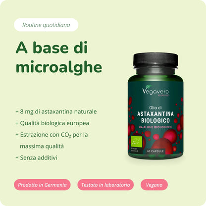 Astaxantina Olio Capsule Bio