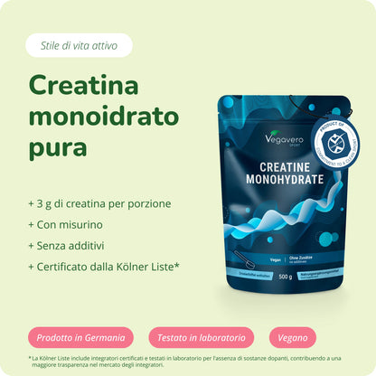 Creatina Monoidrato in Polvere