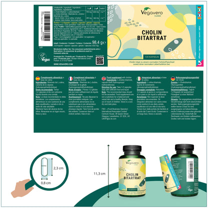 Colina Bitartrato Capsule