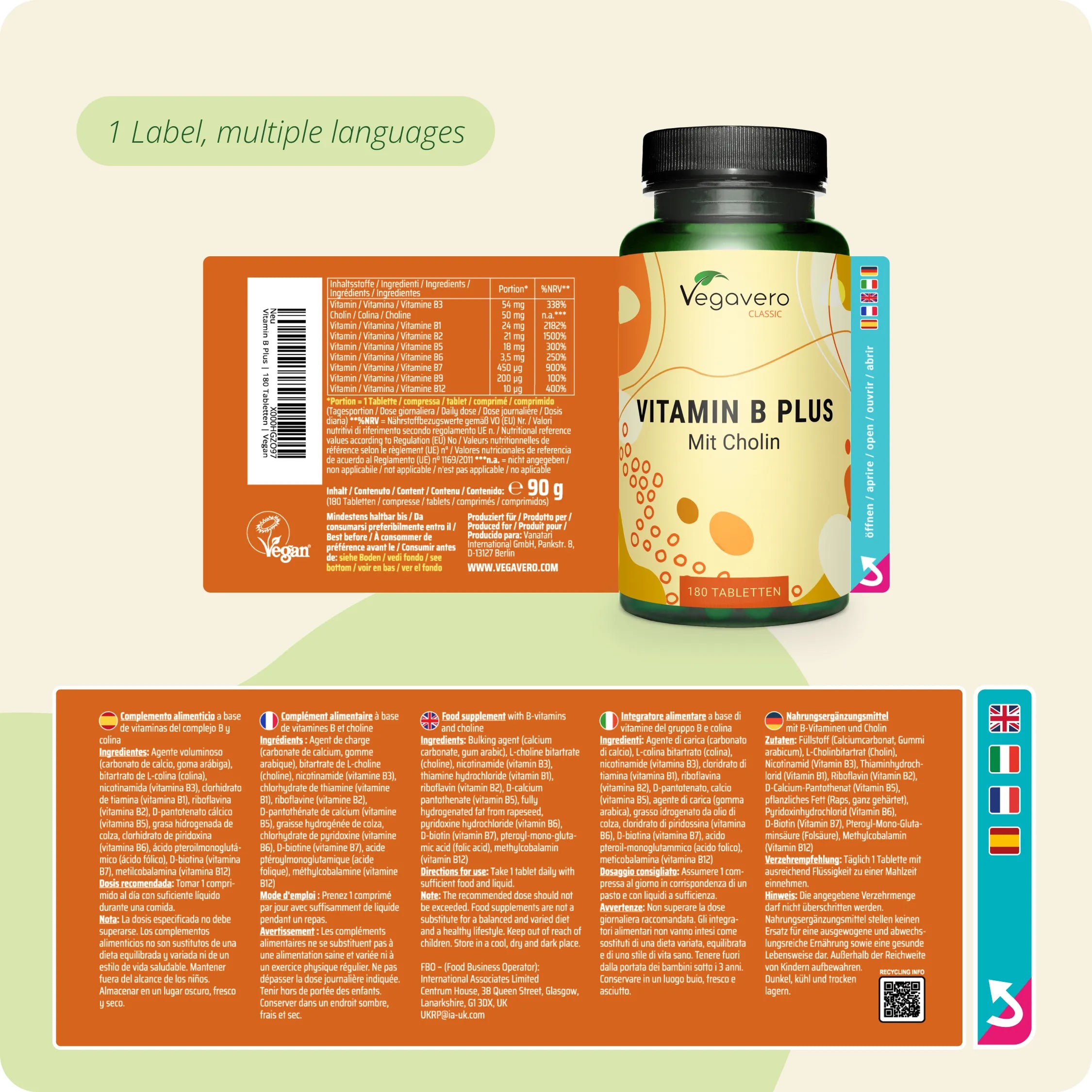 Vitamina B Plus Compresse