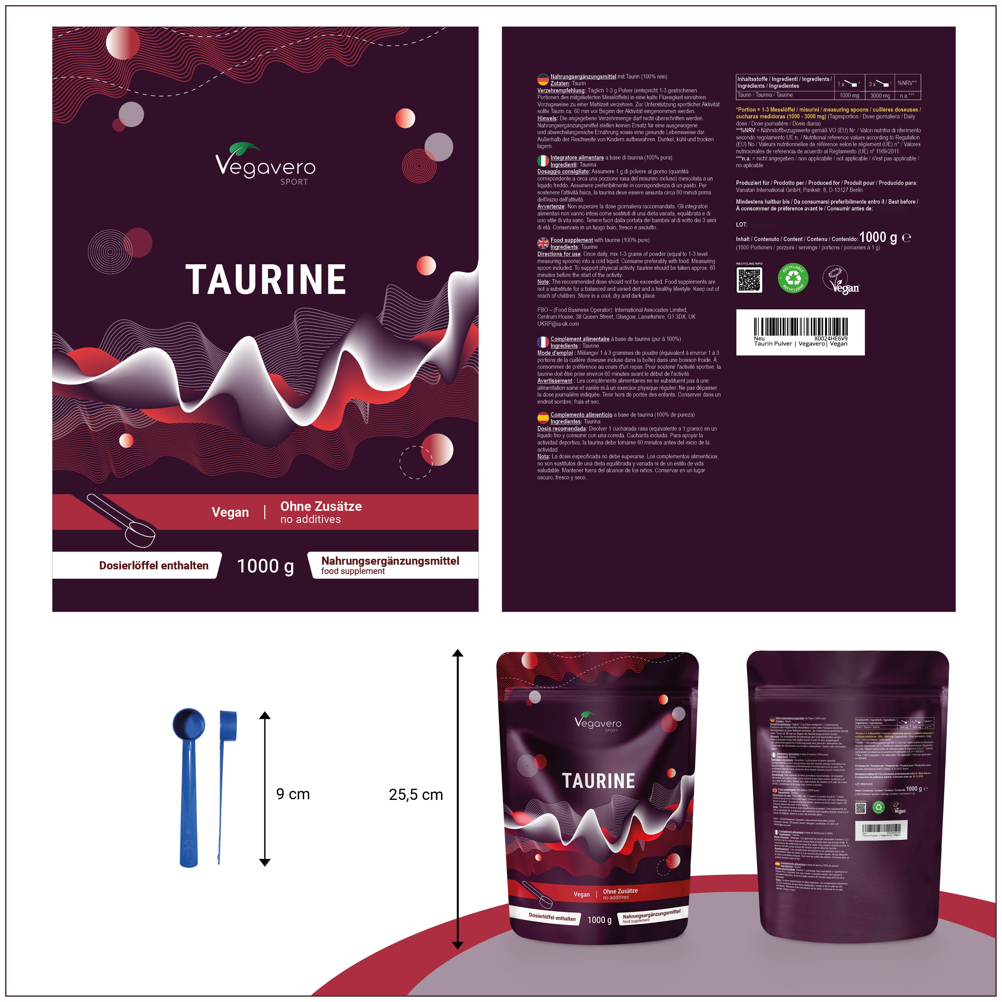 Taurina in Polvere