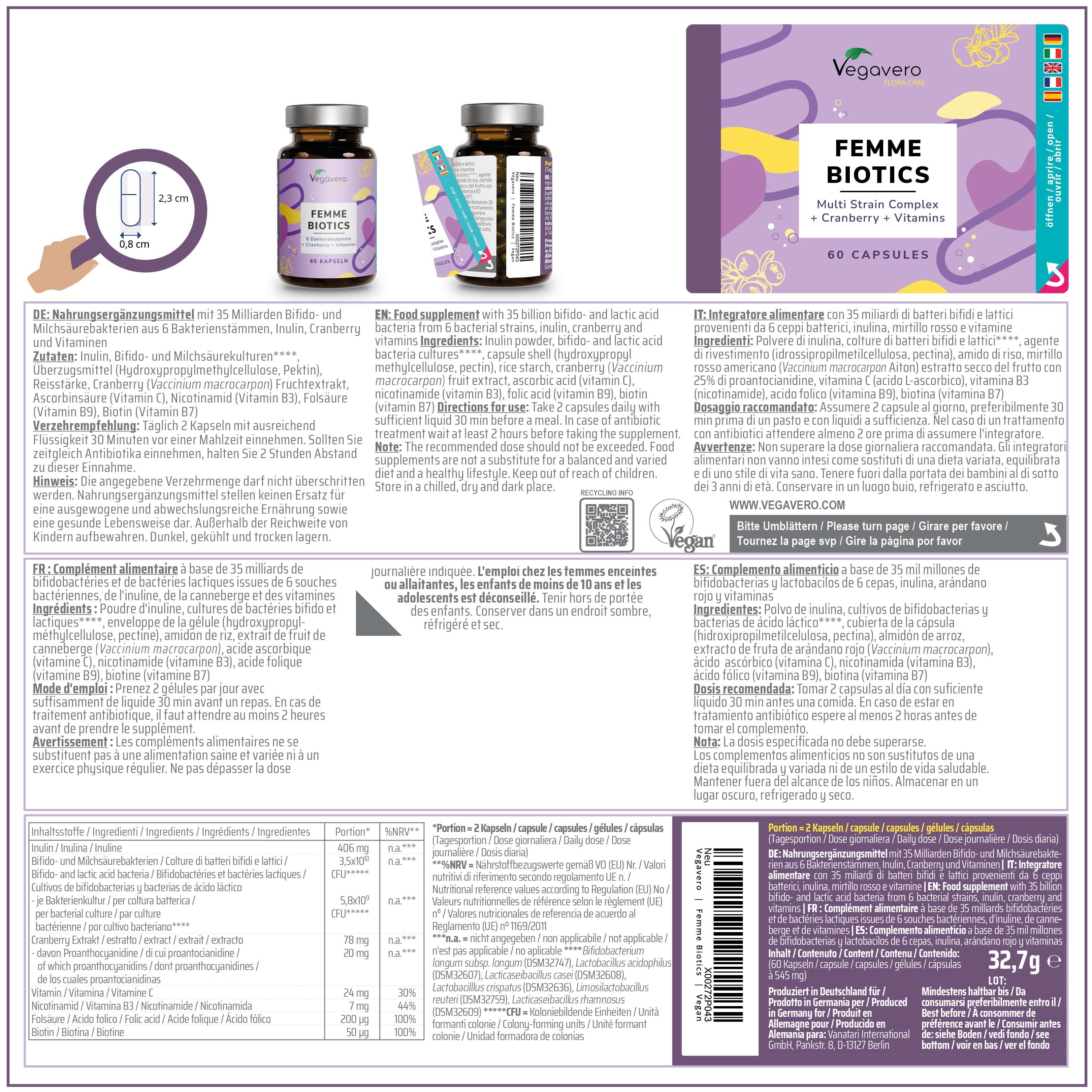 Femme Biotics Capsule