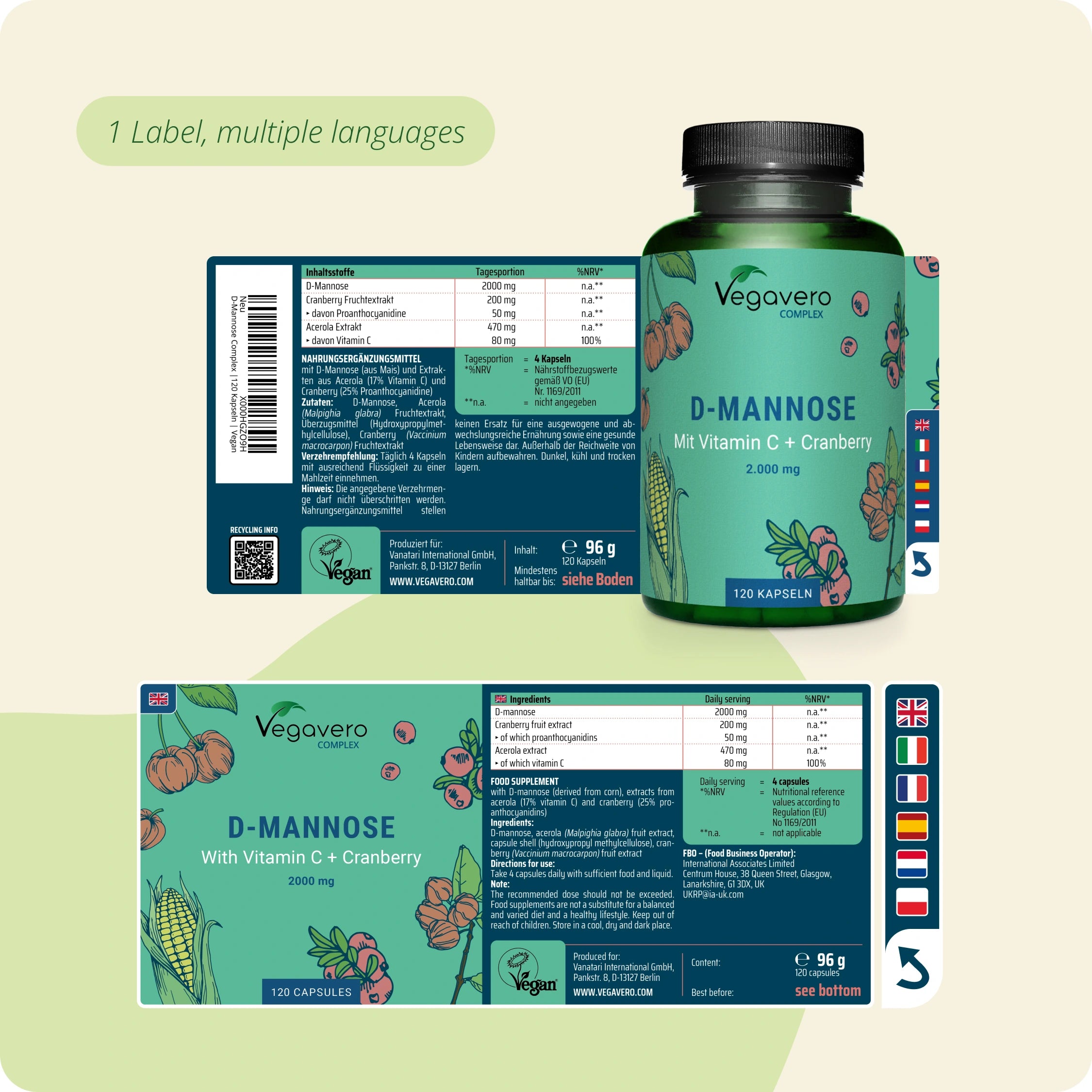D‑Mannosio Complex Capsule