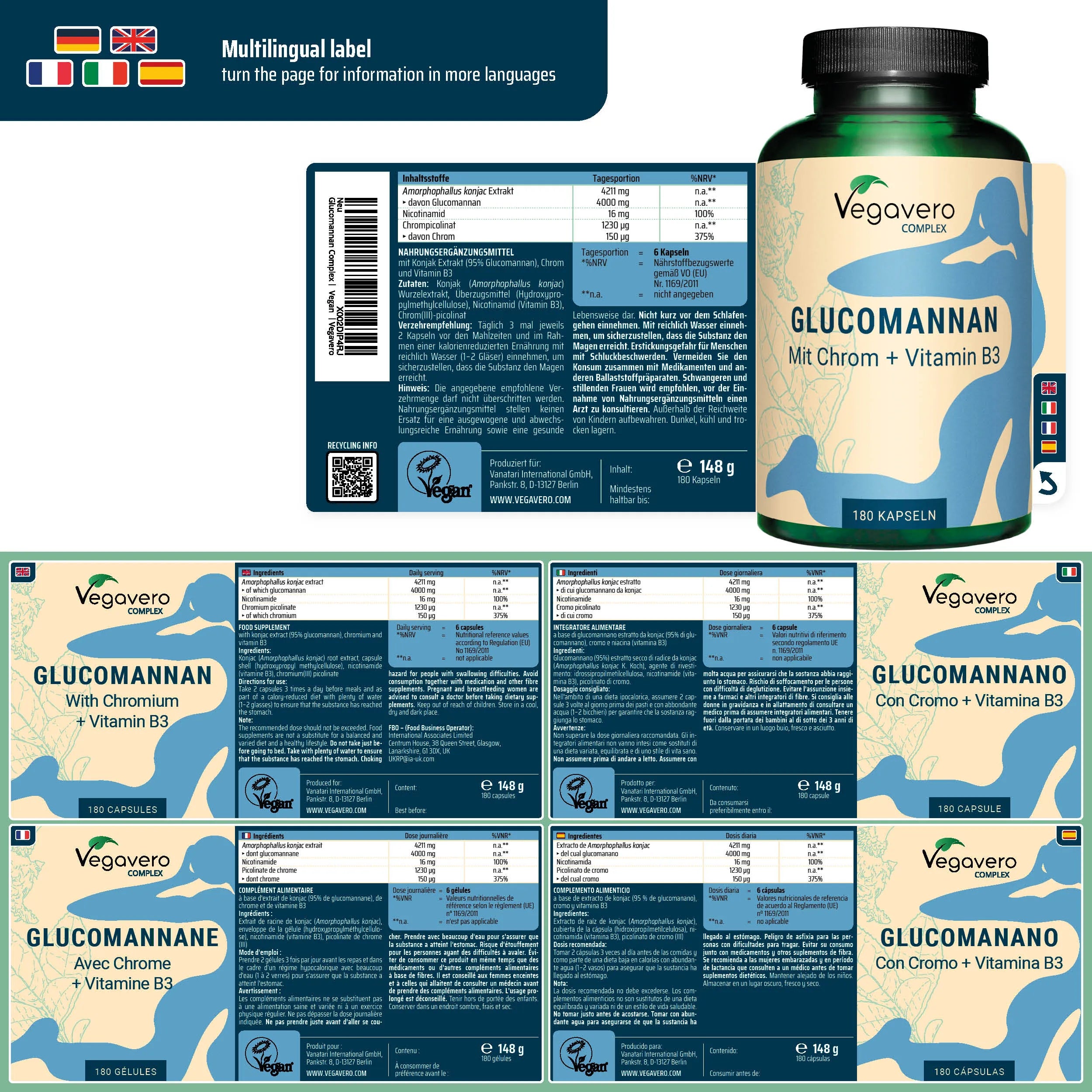 Glucomannan Complex Capsule