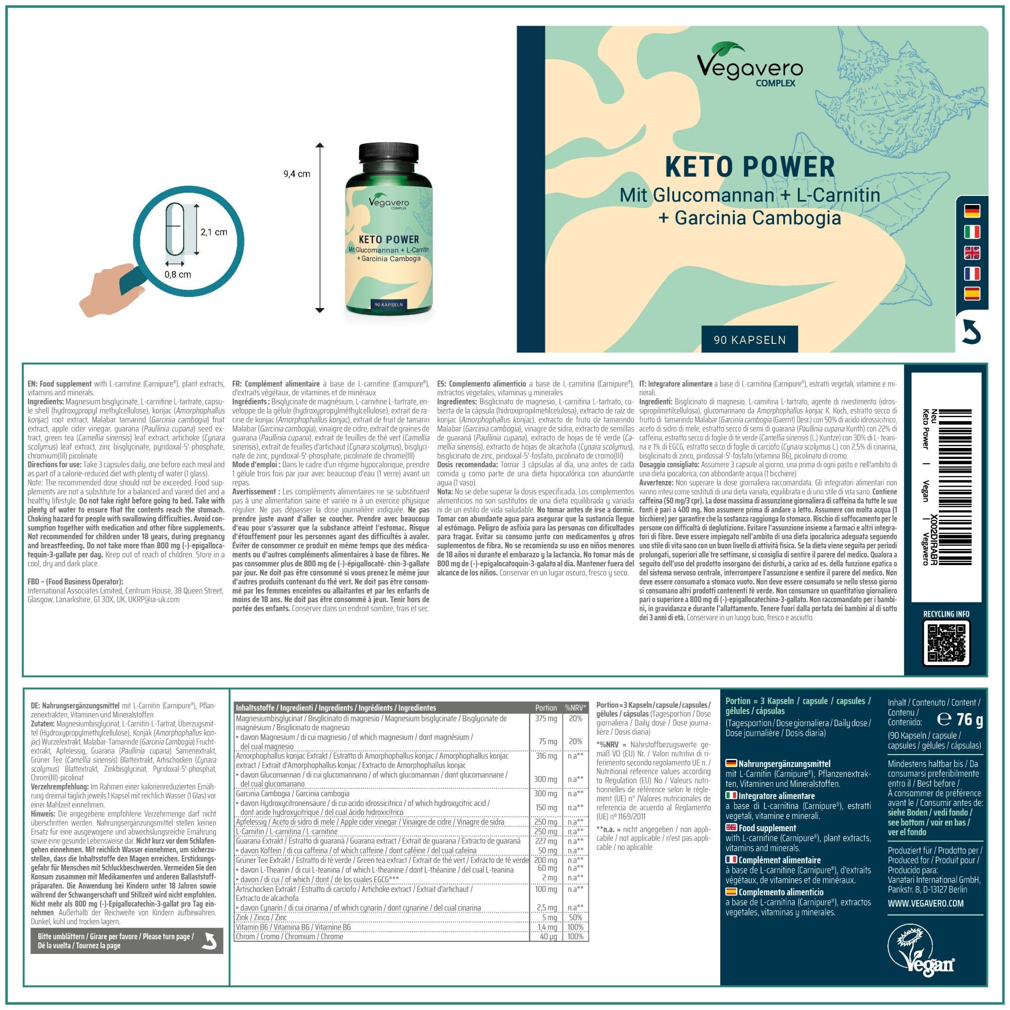 Keto Power Complex Capsule