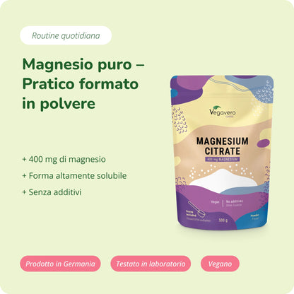Magnesio Citrato Polvere