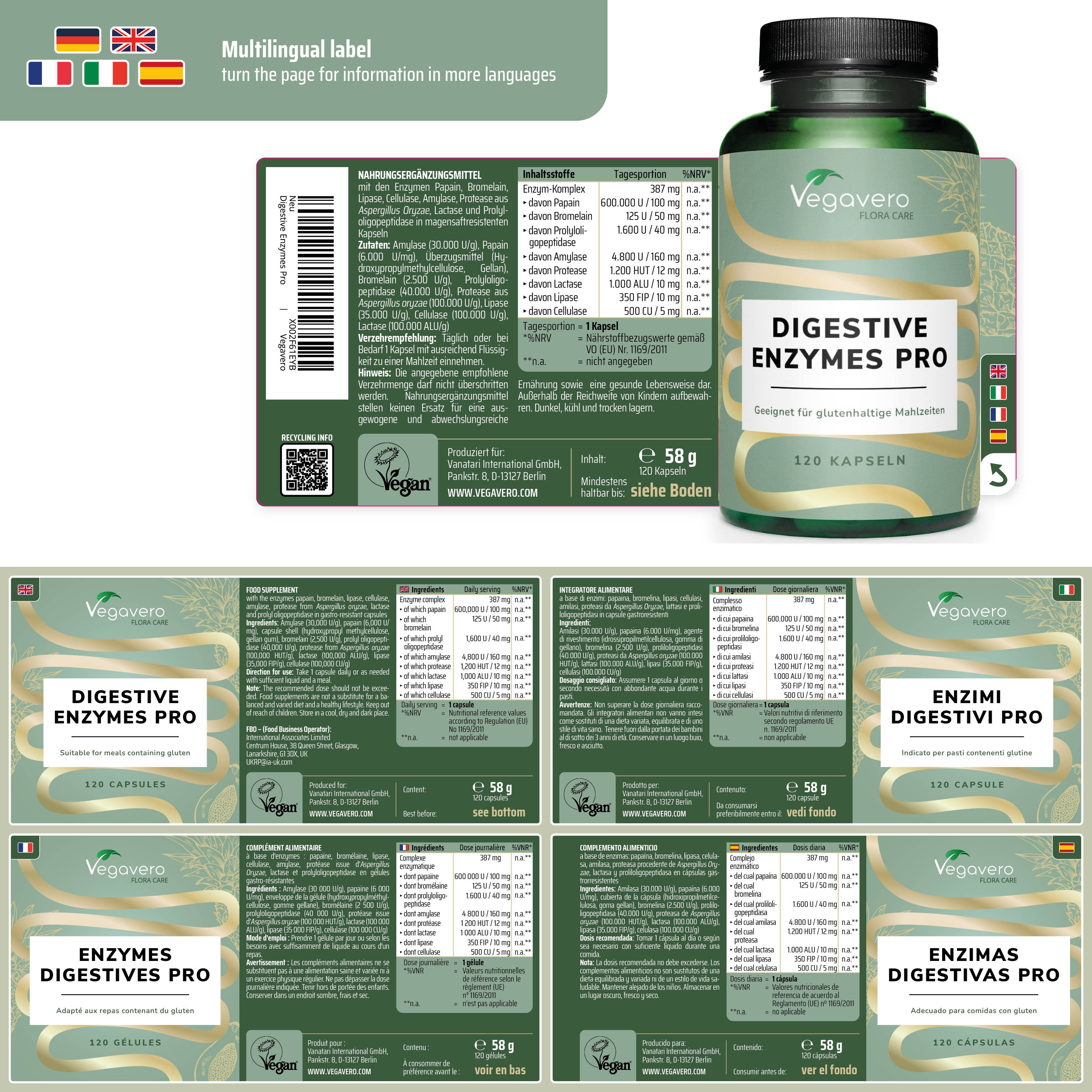 Enzimi Digestivi Pro Capsule