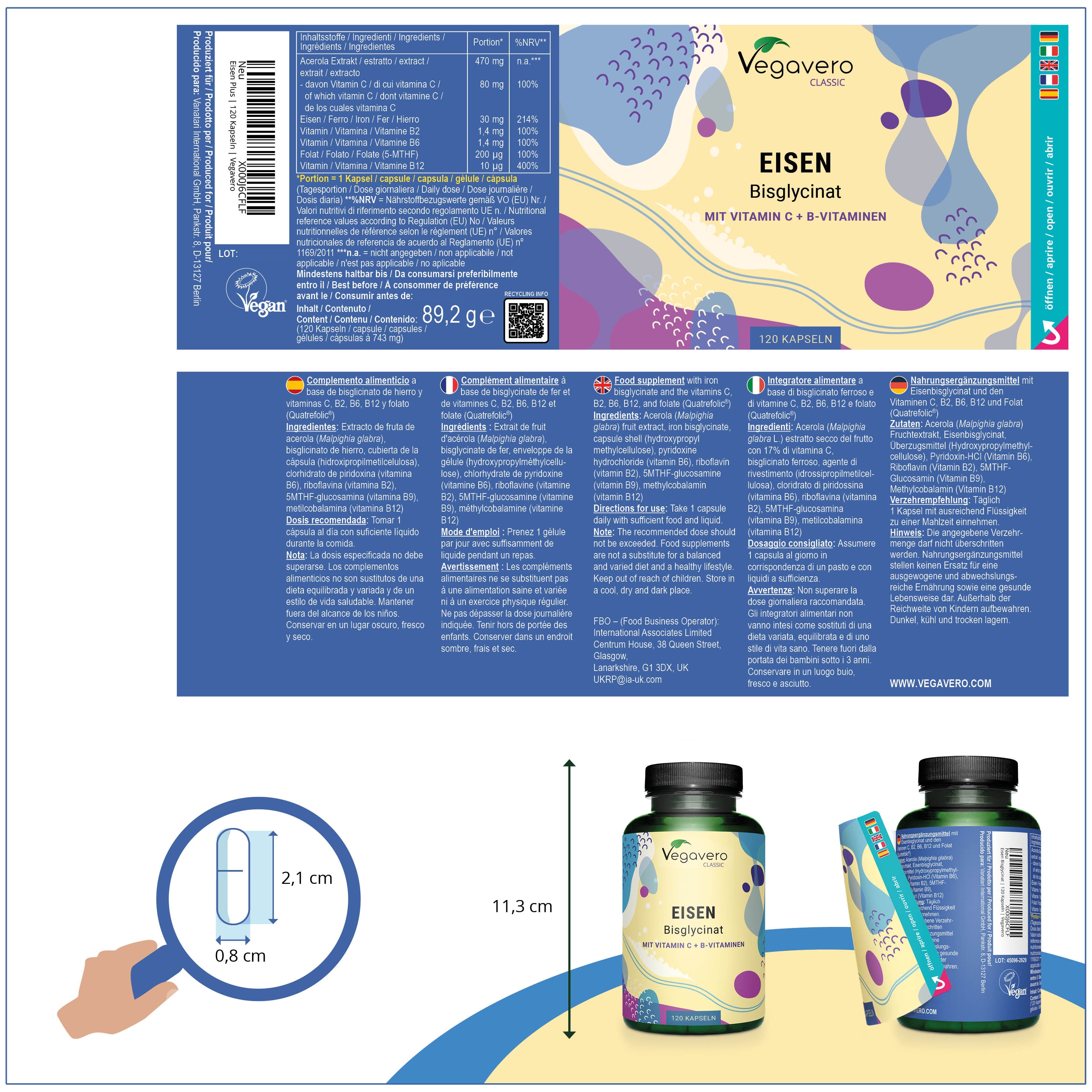 Ferro Bisglicinato Capsule